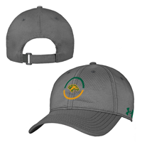  UA Cap Men's Zone Adjustable Circle Horse Logo Graphite