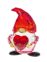 2.5'' Love Gnome Figurine Red