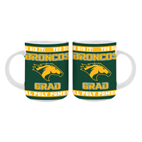 Grad Mug You Did It (Grad) Thompson Bistro White 15 Oz