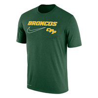 Nike Tee Dri-Fit Cotton Ss Broncos Over CPP Gorge Green