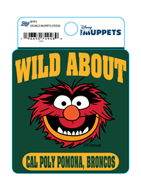 Decal Wild Muppets Screen-College