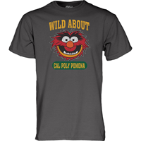 Tee B84 Mill Dyed Disney Wild Muppets Screen Charcoal