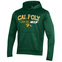 *New Item: UA Hood Af Po Cal Poly Arched Over Pomona UA Forest Green