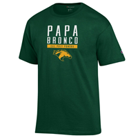 Dad Tee Basic Papa Bronco Dark Green