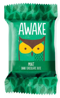 Awake Caffeinated Dk Chocolate Mint Bites