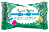 Russell Stover Coconut Cream Egg 1 Oz