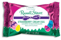 Russell Stover Strawberry Cream Egg 1 Oz