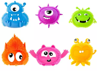 2" Silly Monster Squishy Lite Ast