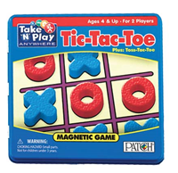 Tic-Tac-Toe Take N Play Magnetic Game 6.25"