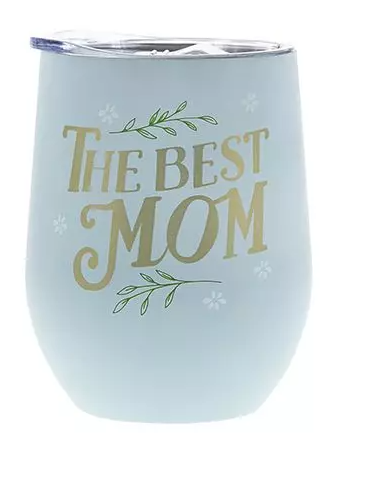Wine Tumbler - The Best Mom 12 Oz (SKU 126625001435)