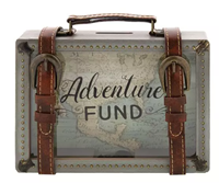 *BESTSELLER: ADVENTURE FUND WOODEN BANK