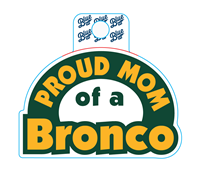 Decal B84 Proud Mom Of Bronco-Cpo