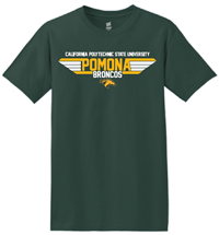 *New Item: Tee Tg Logo CPP Over Large Pomona W/Wings Dark Green