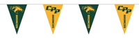 String Pennants Green/Gold