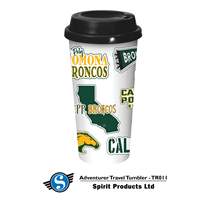 *New Item: Tumbler Adventurer Travel W/Black Lid 20 Oz