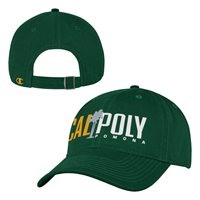 *New Item: Cap Cal Poly W/Palm 3D Dark Green