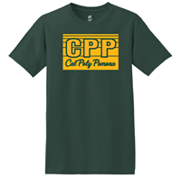 *New Item: Tee CPP In Lines W/Cpp Script Bototm Dark Green