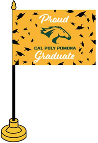 Grad Desk Flag Proud Graduate 4"X6"