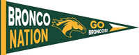 Pennant Bronco Nation Go Broncos 12" X 30"