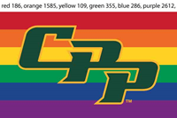 Flag Pride Colors W/Cpp 3' X 5'