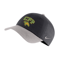  Nike Color Block Campus Cap CPP Arched Over Head Anthracite W/Pewter Visor