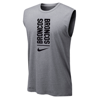 Nike Tee Dri-Fit Legend Sleeveless Broncos Vert Up/Down Dark Heather