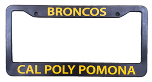 Lf Frame Plastic Broncos Ovr Cal Poly Pomona Black