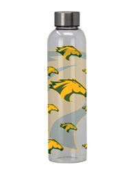 Bottle Repeating Bronco Head Silicone Grip Black