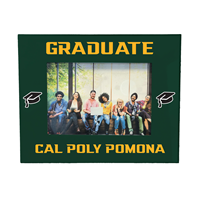 Grad Frame Franlink Grad Over CPP Ovr Grad Caps Green/Gold 5"X7"