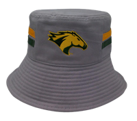 Bucket Cap W/Stripes CPP Colors Grey