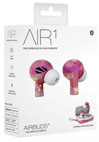 Airbuds True Wireless In Ear Earbuds, Rainbow Camo