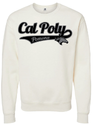Crew Cal Poly W/Pomona Tailsweep Sweet Cream Heather