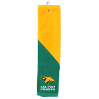 Golf Towel Two Tone Green/Gold