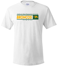 Tee Fs Polytechnic Broncos White