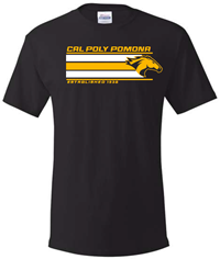 *New Item: Tee CPP Three Bars Horsehead Est 38 Black