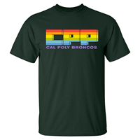 Tee Rainbow Block CPP Ovr Cpb Forest Green