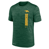 Nike Tee Velocity Broncos Vertical W/Horse Gorge Green