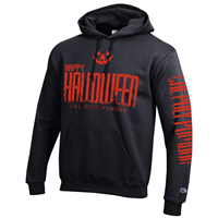 Holiday Hood Jack Face Happy Halloween Black