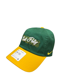 Cap Cb Mens Campus Cp Script Ovr Bronocos W/Gold Visor Gorge Green