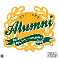 Decal 3.5" Cal Poly Pomona Alumni Banner