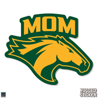 Decal 3.5" Horse Head W/ Mom Text
