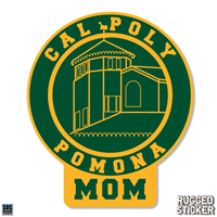 Decal 3.5" Cal Poly Pomona Seal W/ Mom