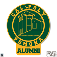 Decal 3.5" Cal Poly Pomona Seal W/ Alumni