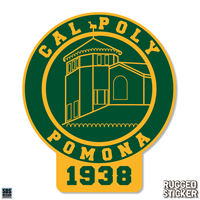 Decal 3.5" Cal Poly Pomona Seal W/ 1938