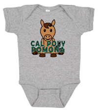 Onesie 2 LOC CPP Front Broncos Back Heather Grey