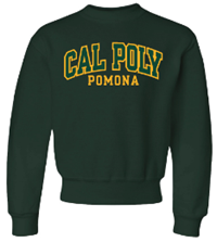Youth Crew White/Gold CPP Ovr Pomona Dark Green