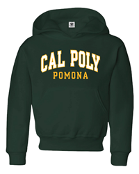 Youth Hood White/Gold CPP Ovr Pomona Dark Green