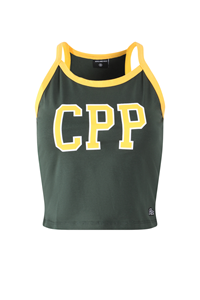 H/V Ladies Tank Retro CPP Green/Gold