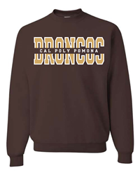 Crew Broncos Split Brown