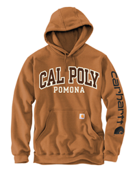 Carhartt Hood Cal Poly Pomona Brown